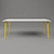 Modern Concrete Table 3D model small image 3