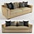 Caracole Classic Track Sofa 3D model small image 1