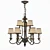 Elegance Unleashed: Plymouth Chandelier 3D model small image 1