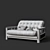 Indonesian Sofa: Authentic and Stylish! 3D model small image 2