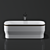 Luxury Freestanding Bathtub 3D model small image 3