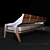 Emirson Sofa: Handcrafted Luxury 3D model small image 2