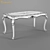 Carpenter Long Dining Table 3D model small image 3