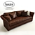 Vincent 3-Seater Sofa 3D model small image 1