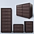 Poltrona Frau Chests: Elegant Storage Solution 3D model small image 2