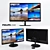  Philips 234E 23'' Monitor - Black & White Files 3D model small image 1