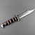 Zero-Koordinate Knife - High-Poly Design 3D model small image 1