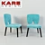 Sweet Seating: Kare Candyshop Stool 3D model small image 2