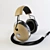 KOSS PRO 4AA Studio Headphones 3D model small image 1