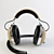 KOSS PRO 4AA Studio Headphones 3D model small image 3