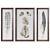 Feather Study Wall Art Trio 3D model small image 1