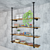 Industrial Pipe Shelves 3D model small image 2