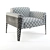 Pois Armchair: Elegant and Stylish 3D model small image 2