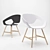 Vad Wood Chair: Modern and Stylish! 3D model small image 2