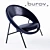 Saturne 44 Armchair by Burov - Stylish Comfort for Your Space 3D model small image 1