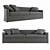 Comfort Max Sofa 3D model small image 1