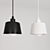 Elegant Suspension Lamp: Favourite 1680-1P 3D model small image 1