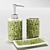 Zara Home Embossed Bathroom Accessories 3D model small image 3