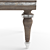 Gotha: Chrome and Wenge: Fold Table 3D model small image 2