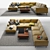 Modern Comfort: BoConcept Corner Sofa 3D model small image 2