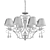  Maytoni Elegant 4-ARM Chandelier 3D model small image 2