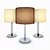 Modern Chrome Table Lamp 3D model small image 1