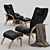 Skeidar Armchair Delta Adventure 3D model small image 1
