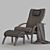 Skeidar Armchair Delta Adventure 3D model small image 3