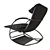 Swing Plus: Modern Comfort Chair 3D model small image 3