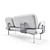 Cosmo Sofa: Sleek Design and Comfort 3D model small image 3