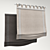 Elegant Roman Shade 3D model small image 1