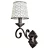 Golden Patterned Sconces Set 3D model small image 2