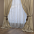 Elegant Window Curtains 3D model small image 2