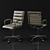 Oviedo Leather Office Chair 3D model small image 1