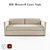 Maxwell Luxe Sofa: Vintage-Inspired Modern Comfort 3D model small image 1