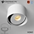 VIOKO - Aluminum Cylinder Ceiling Light 3D model small image 1