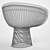 Platner Lounge Chair: Loft Chic 3D model small image 3