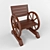 Comfort Plus Armchair 3D model small image 1