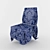 Chair Cape: Stylish Chair Cover 3D model small image 1