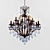 Title: Classic Chandelier by DF Lighting 3D model small image 1