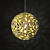 Elegant Blooms Hanging Light 3D model small image 2