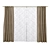 Sanela IKEA Curtains - Elegant and Versatile 3D model small image 1