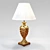 Elegant Regency Desk Lamp 3D model small image 1