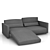 Elevate Comfort with Melo Sofa 3D model small image 1