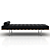 Knoll Barcelona Daybed: Modern Elegance 3D model small image 1