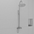 AquaFlow Rainfall Shower: Ultimate Showering Experience 3D model small image 3