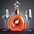  Louis XIII Grand Champagne & Crystal Glass 3D model small image 1