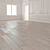 Natural Oak Wood Flooring 3D model small image 3