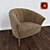 Elegant Maya Armchair by BRABBU 3D model small image 1