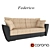 Elegant and Comfortable Sofa 3D model small image 1